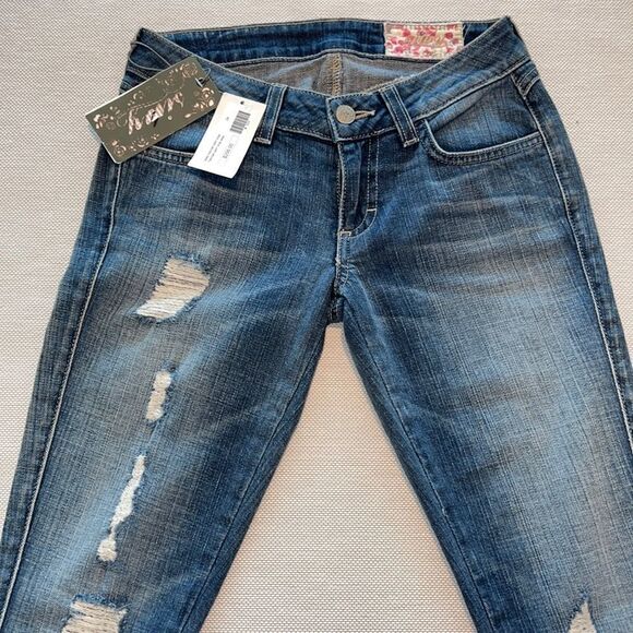Siwy Hannah Slim Crop Jeans Size 24 New - Picture 1 of 4